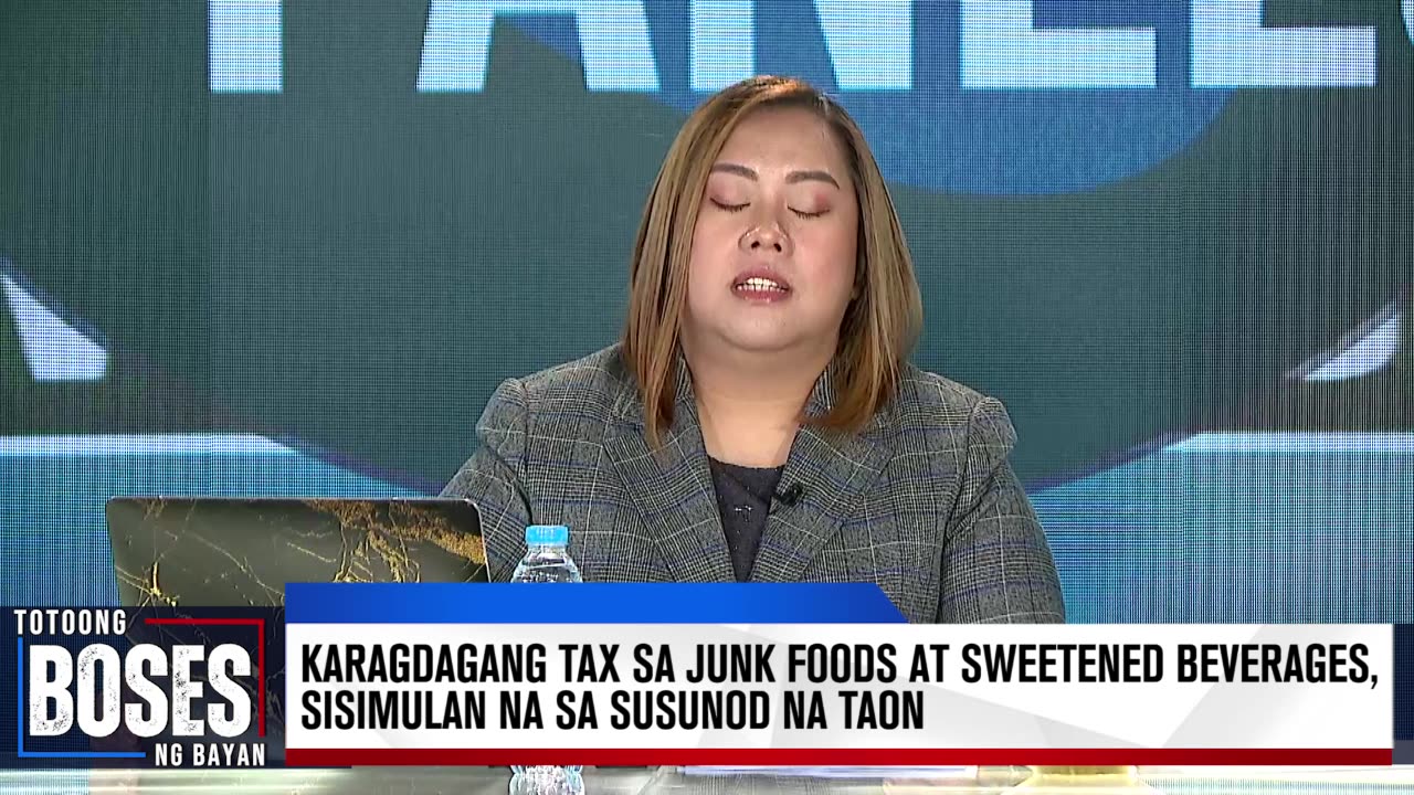 Karagdagang tax sa junk foods at sweetened beverages, sisimulan na sa susunod na taon