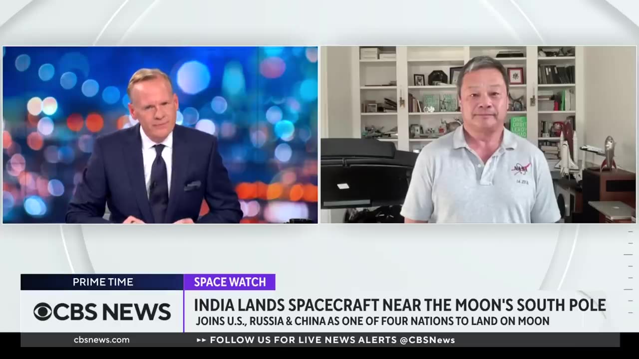 Former NASA astronaut breaks down india's moon landing