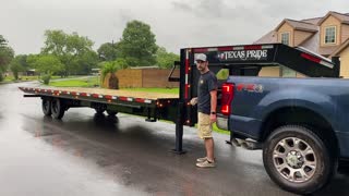 30’ Tilt Trailer for Hot Shot Delivery