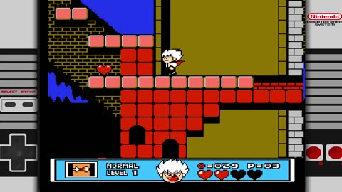 Kid Dracula - Nes - Level 1