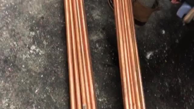 Large coper wires inside train