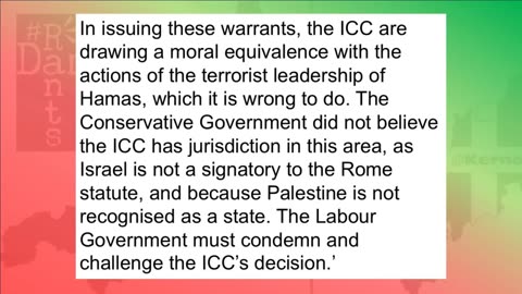 Keir Starmer is in a WHOLE WORLD OF TROUBLE over ICC Arrest Warrants! - 22 Nov 2024