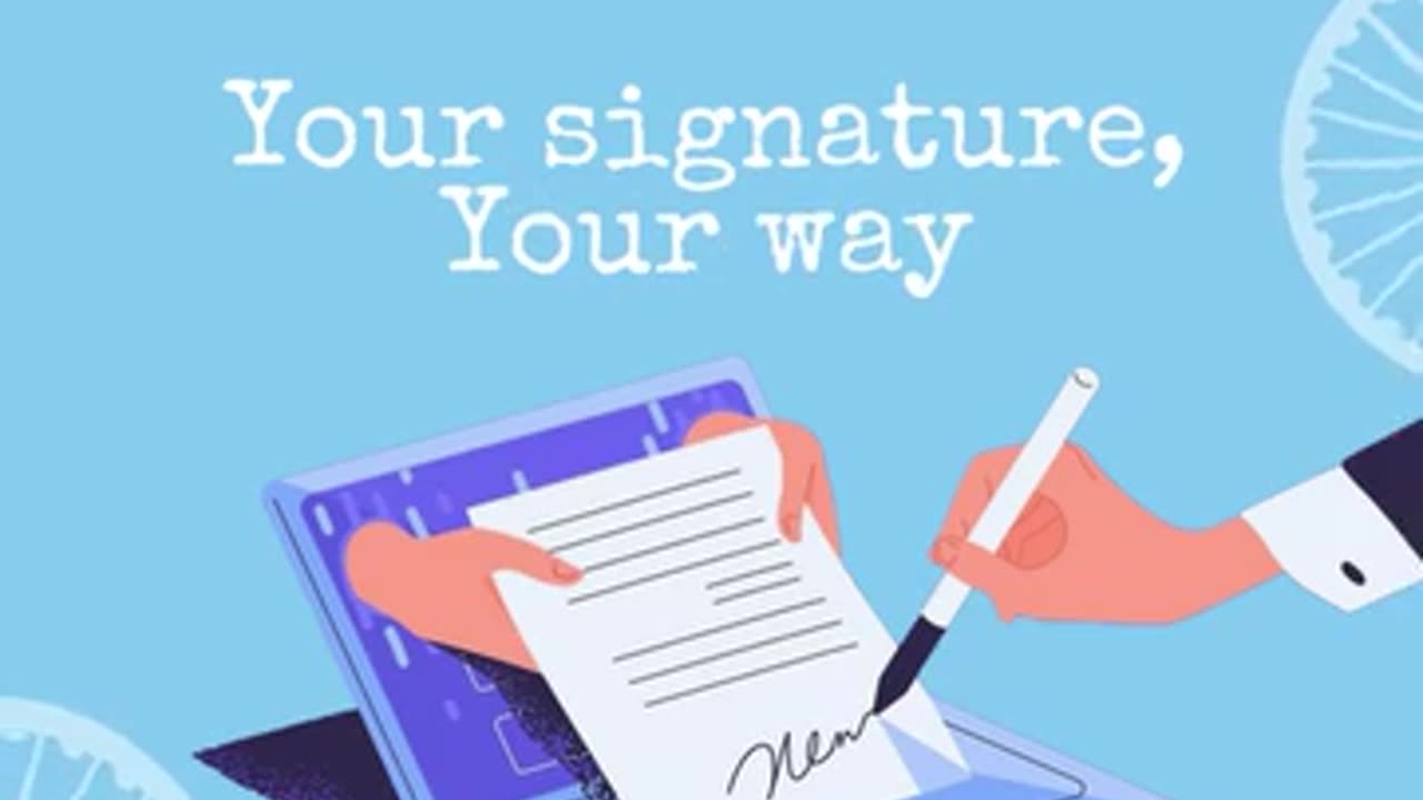 Crypto esignature