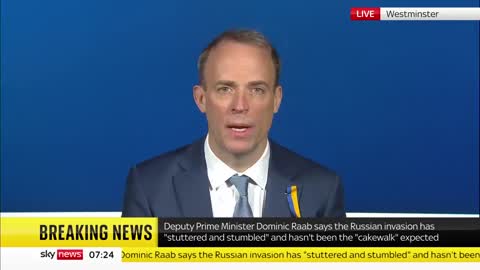 Raab condemns nuclear plant attack in north-eastern Ukraine