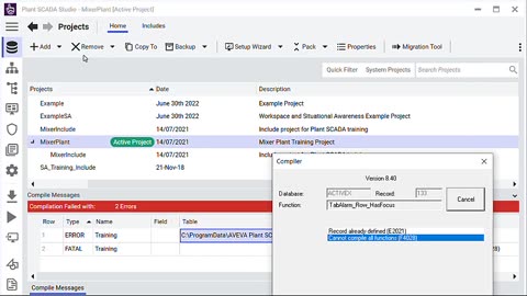 Exercise 1.6 - How to Use the Cicode Editor