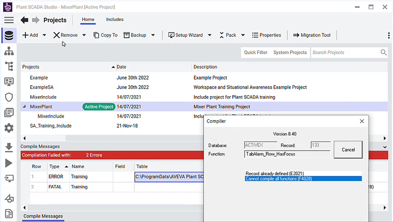 Exercise 1.6 - How to Use the Cicode Editor