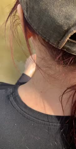 Beautiful Redhead Country girl Fishing