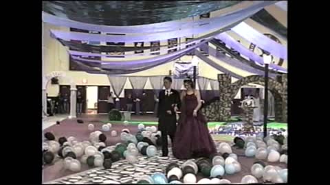 2000-01 WPHS Vids 061 Prom 027 Queen Walk by Glenn Strader