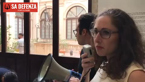 Seconda parte di Silvia presso rettorato