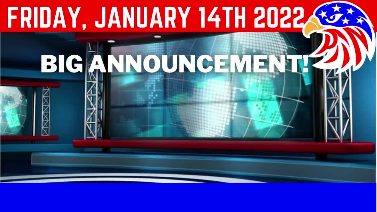 1/14/2022 -- BIG Announcement from PNN, Maxwell gives up names, Origin of SARS-COV-2