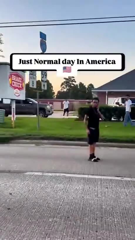 “Just a normal day in America”