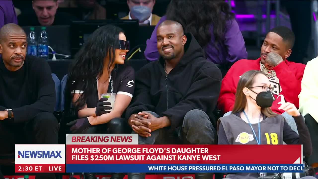 George Floyd's Daughter Files Lawsuit Against Kanye West