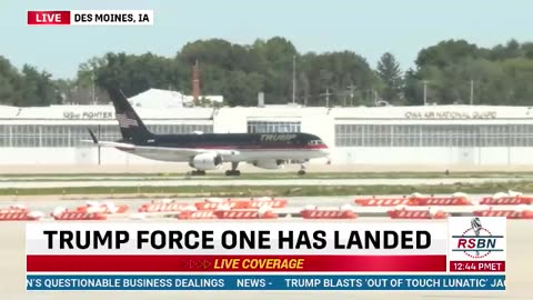 Trumpforce one up close and GREAT!