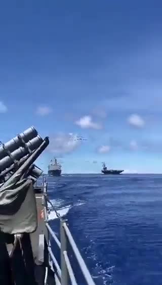 Provocazioni della Marina degli Stati Uniti a Taiwan.