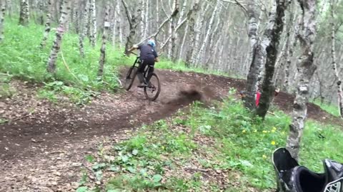 I love mountain biking. I love this sport so much