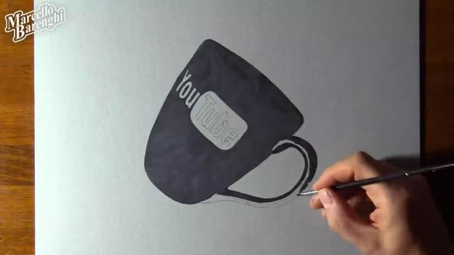 Draw A Picture Of A YouTube Cup