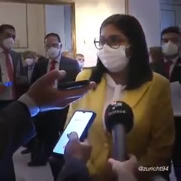 Delcy Eloina Rodríguez Gómez. El virus será pausado? Firmaron convenio con el virus?