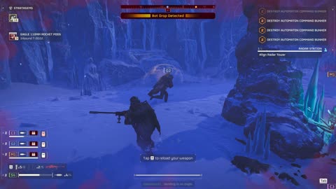 Bombarding Marfark (Helldivers 2 - Automatons)