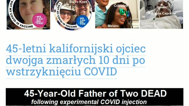 Historia kilku osób i następstwa po otrzymaniu ...