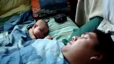 Funny Baby Sleep #shorts