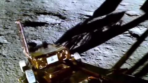 Chandrayan 3 Rover Landing Down on Moon Surface Must watch