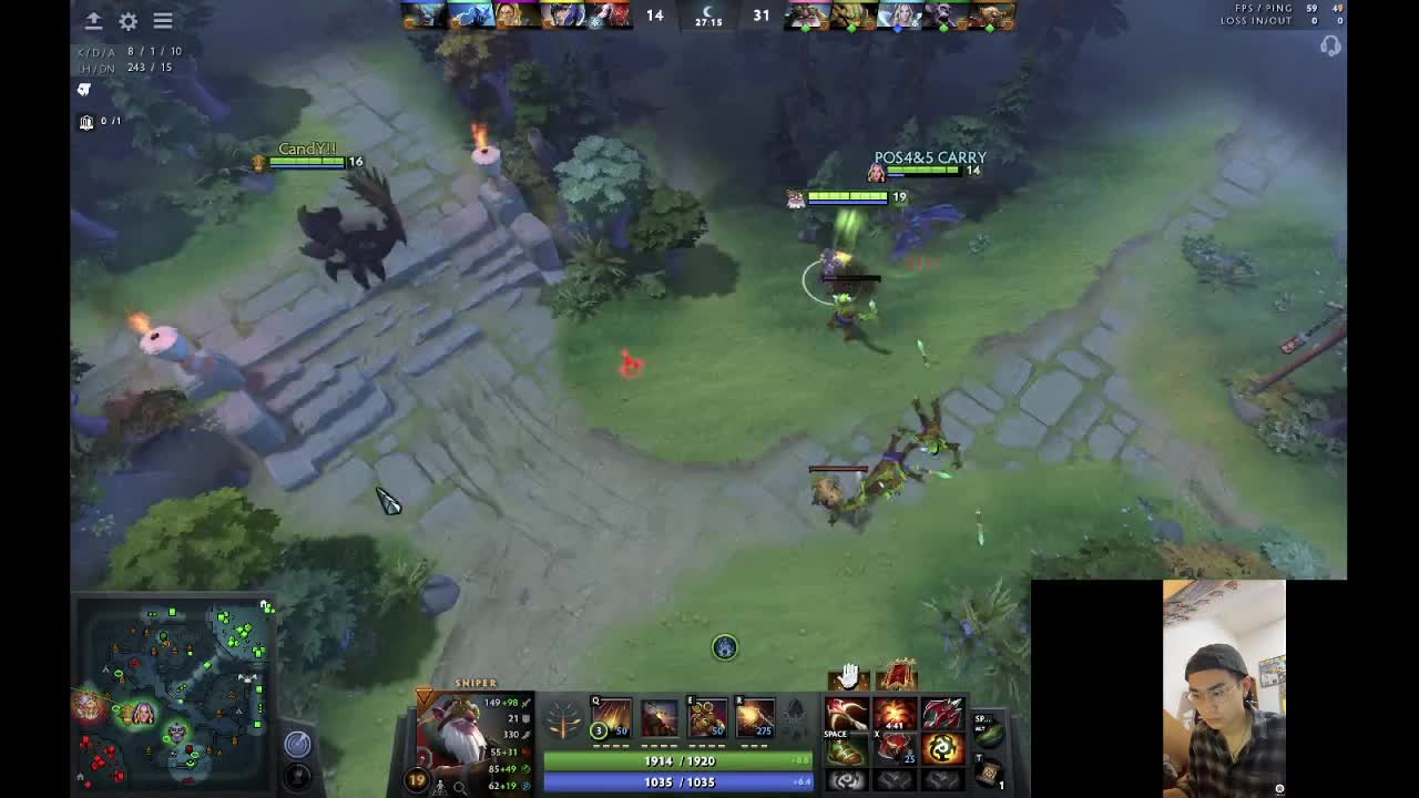 Patch 7.32 Sniper in 2.5K SEA bracket DOTA 2