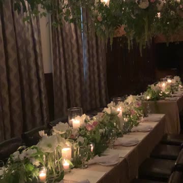 Wedding Decor at Restaurant