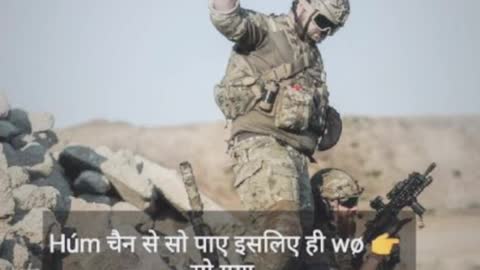 Army shayari video