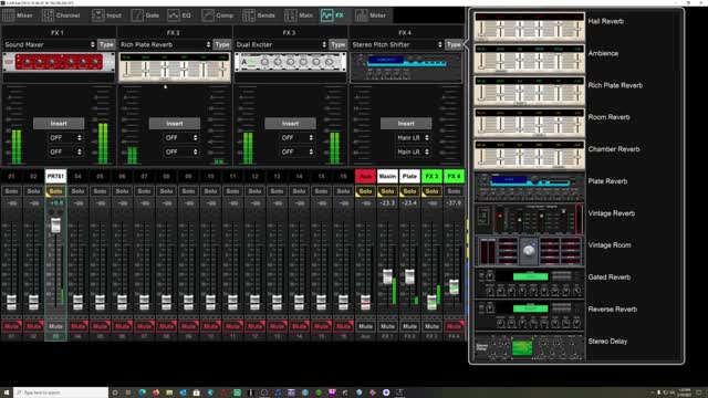 Using a Behringer X-AIR series Mixer (XR12) for TX audio processing