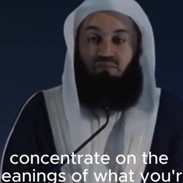 Concentrate in salah