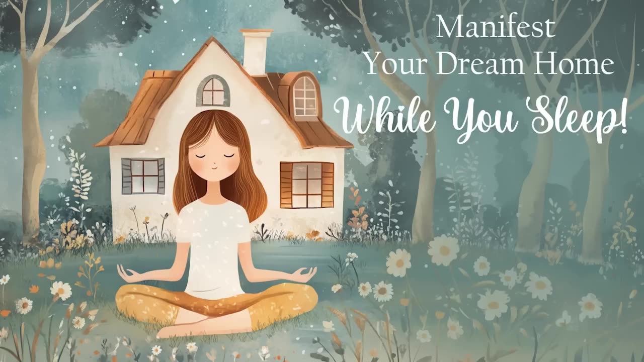 Manifest Your Dream Home While You Sleep (Guided Sleep Meditation)