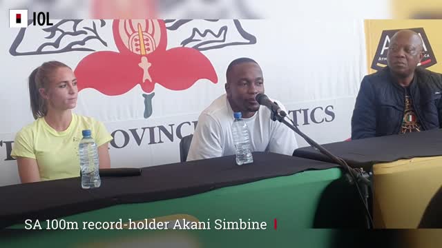 Akani Simbine has bigger-picture plans in 2022, but he still intends to “dominate”