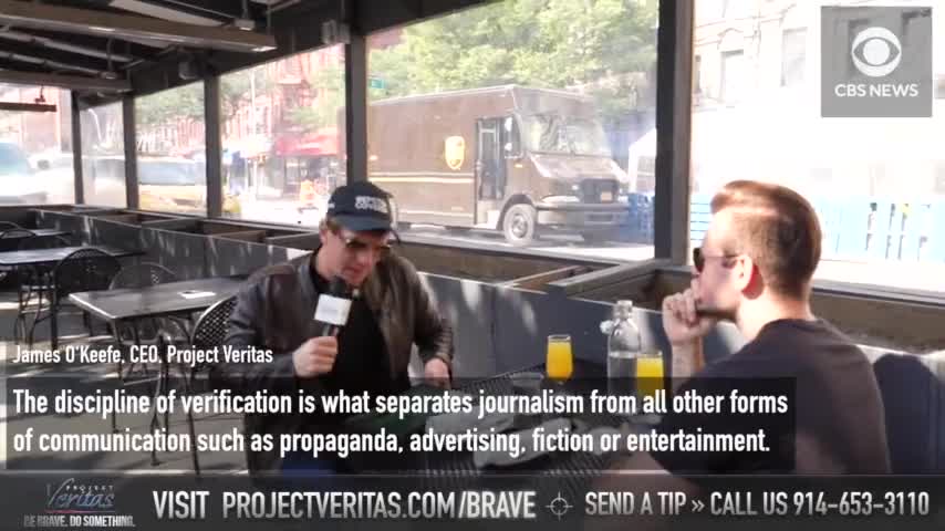 Project Veritas: CBS Broadcast Associate Reveals “Cheap” Way of ‘Fact Checking’