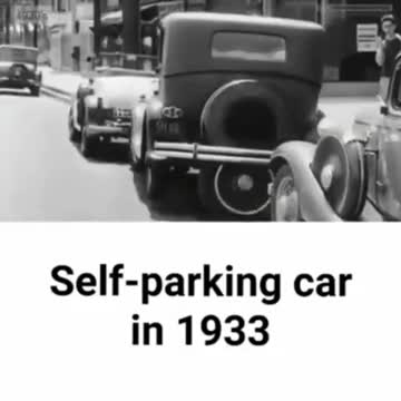 Self-Parking Car 1933