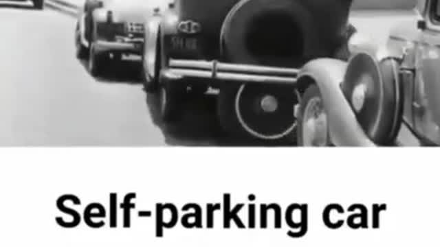 Self-Parking Car 1933