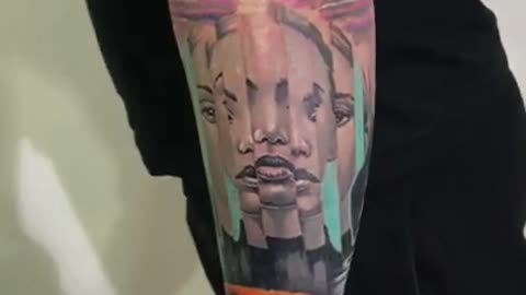 New tattoo design...My left arm ...