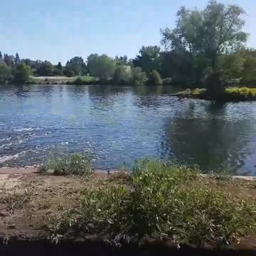 Waterfall view and beautiful nature