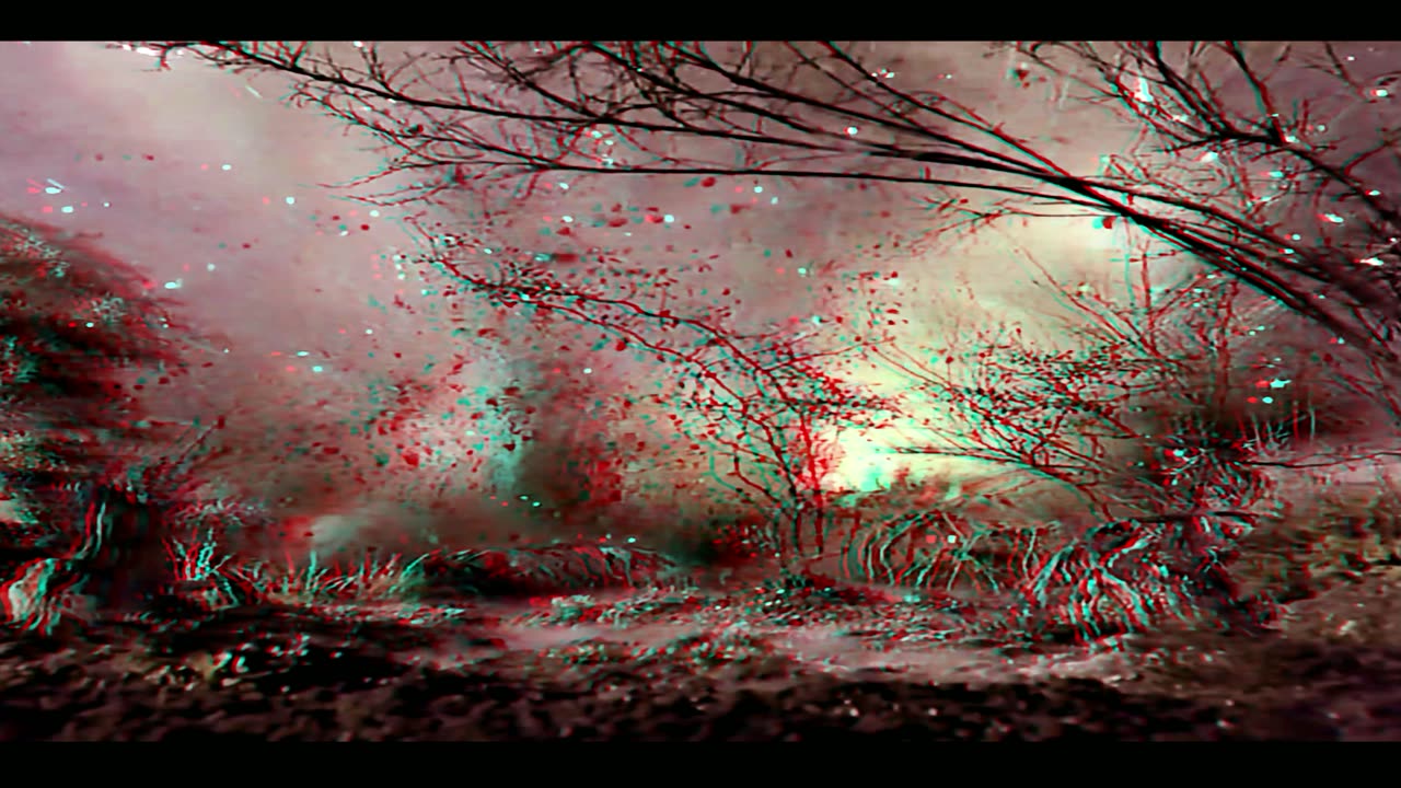 3D Anaglyph Space.1999 4K SUPER SCALE 80% MORE BACKGROUND DEPTH P30