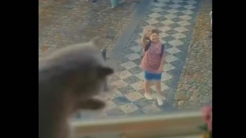 Pawsitively Surprised: When the Cat Gives a Special Gift!