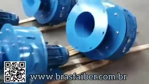 Exaustor Centrífugo em Aço | Brasfaiber Brasil