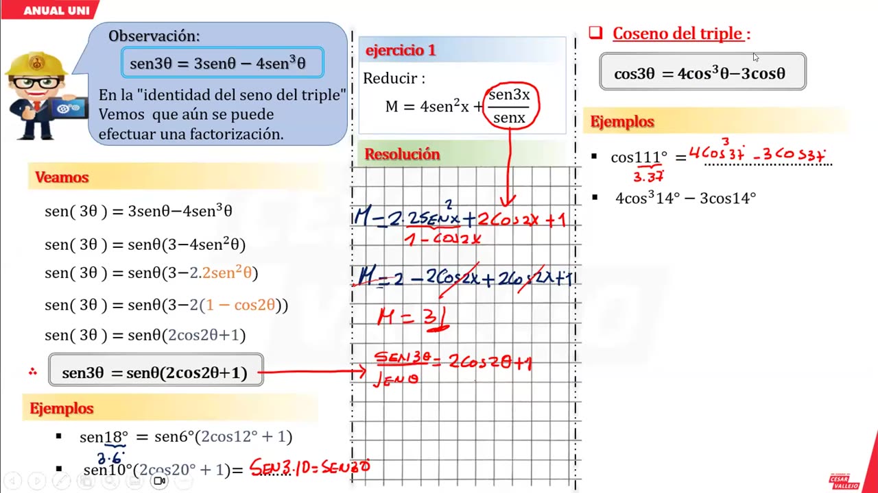 ANUAL VALLEJO 2024 | Semana 17 | Trigonometría | RM