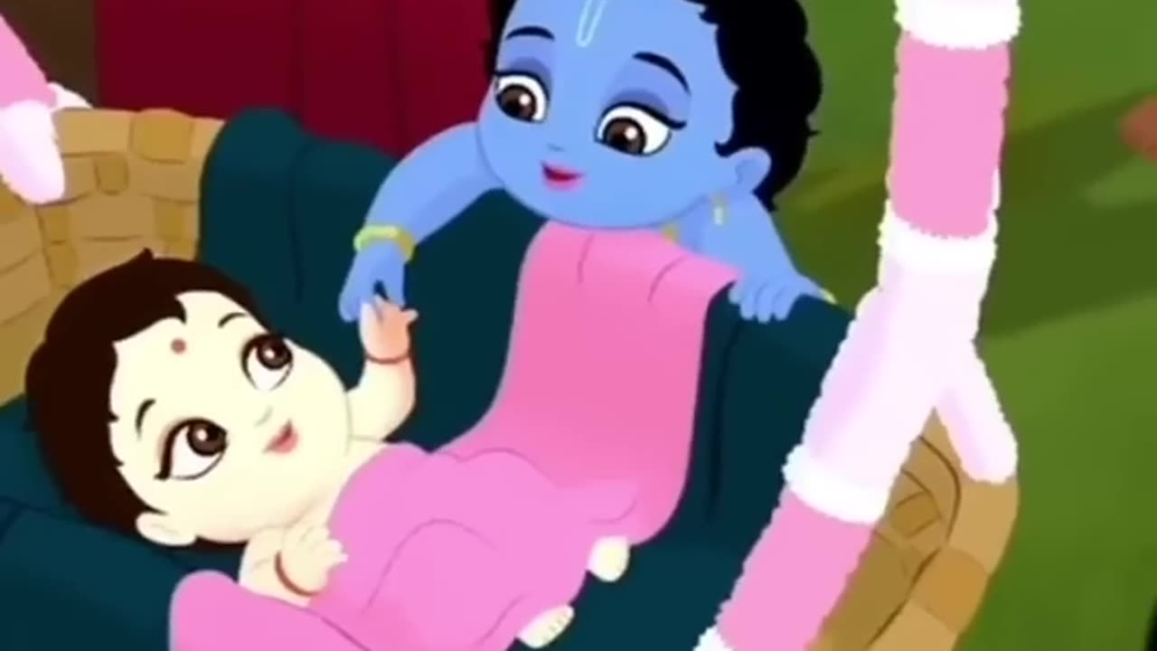 Cute krisna @/ Lord krishna video