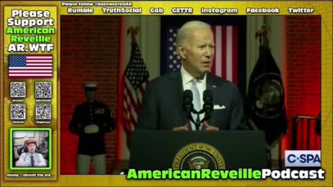 #Biden Gives all Americans a #scary ultimatum! #bidenspeech #podcast #commentary #reaction #shorts