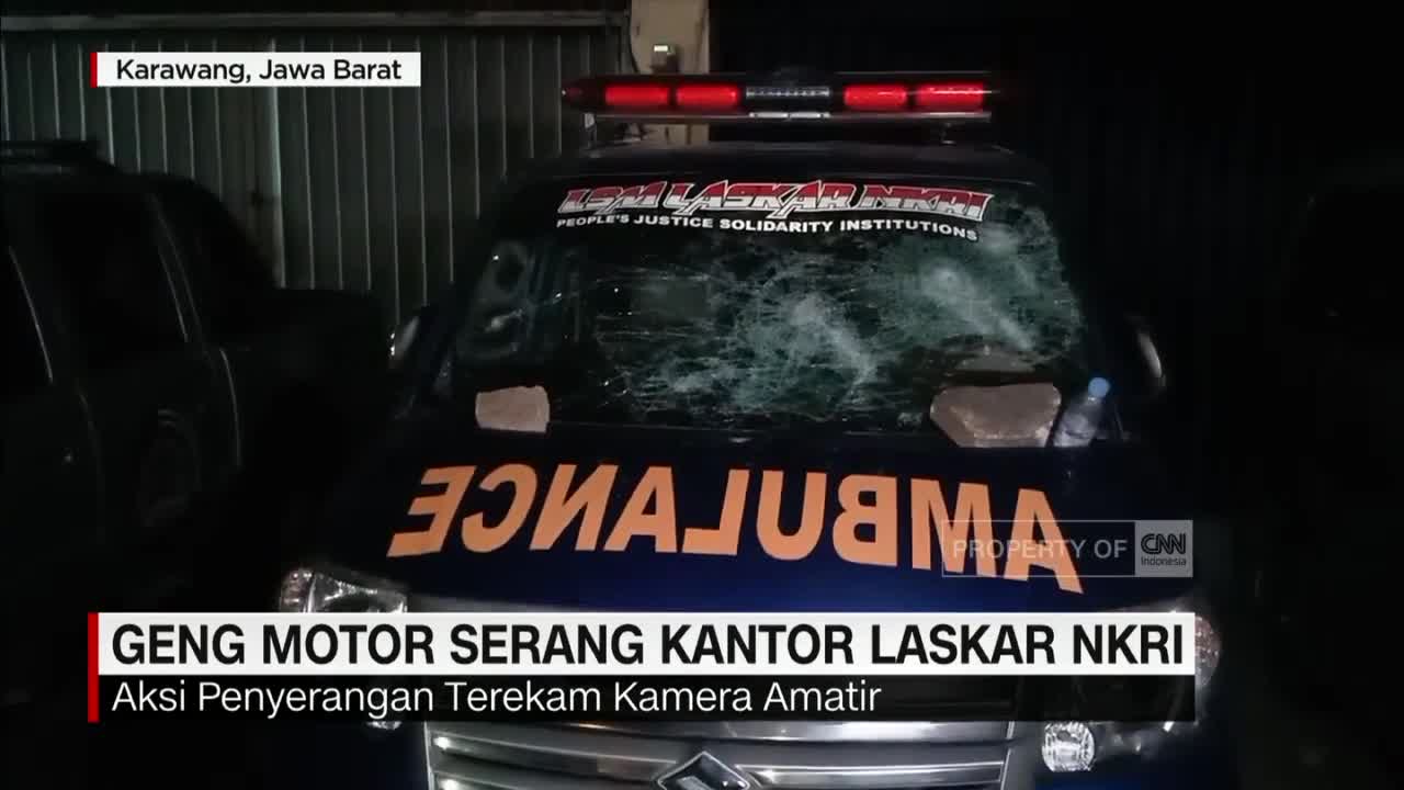 Ambulance got crashed in Indonesia By Bank Heisters