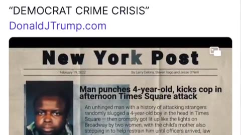 Democrat crime crisis