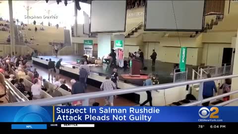 Suspect in Salman Rushdie attack pleads not guilty