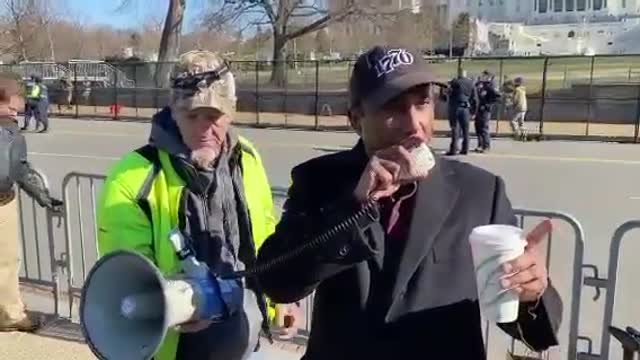 Shiva at US Capitol on January 7 2021