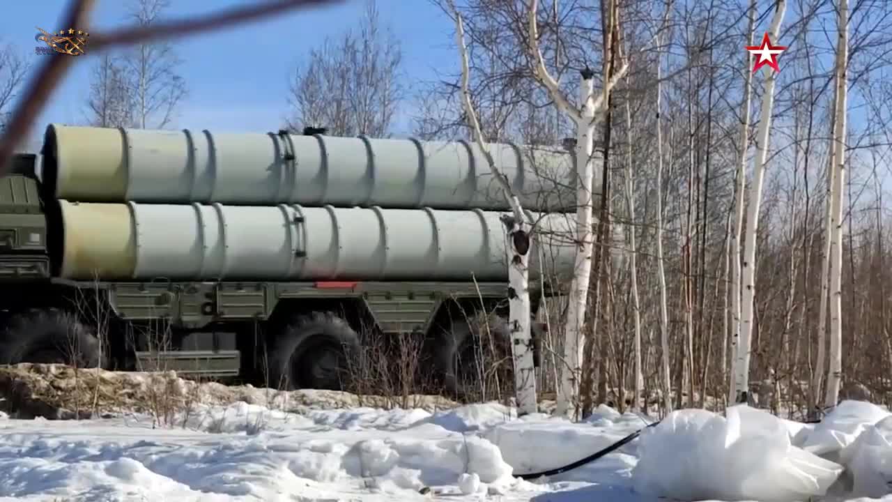 Russia: S-400 live-fire exercise at the Telemba training area in Buryatiya.