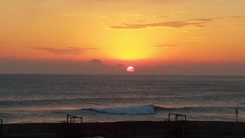 New year sunrise