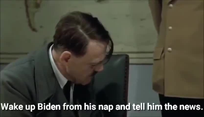 Hitler talks about election fraud.